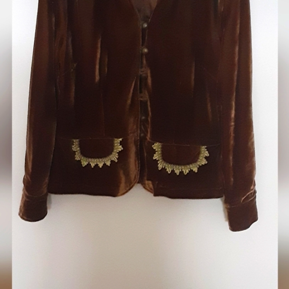 Velvety jacket